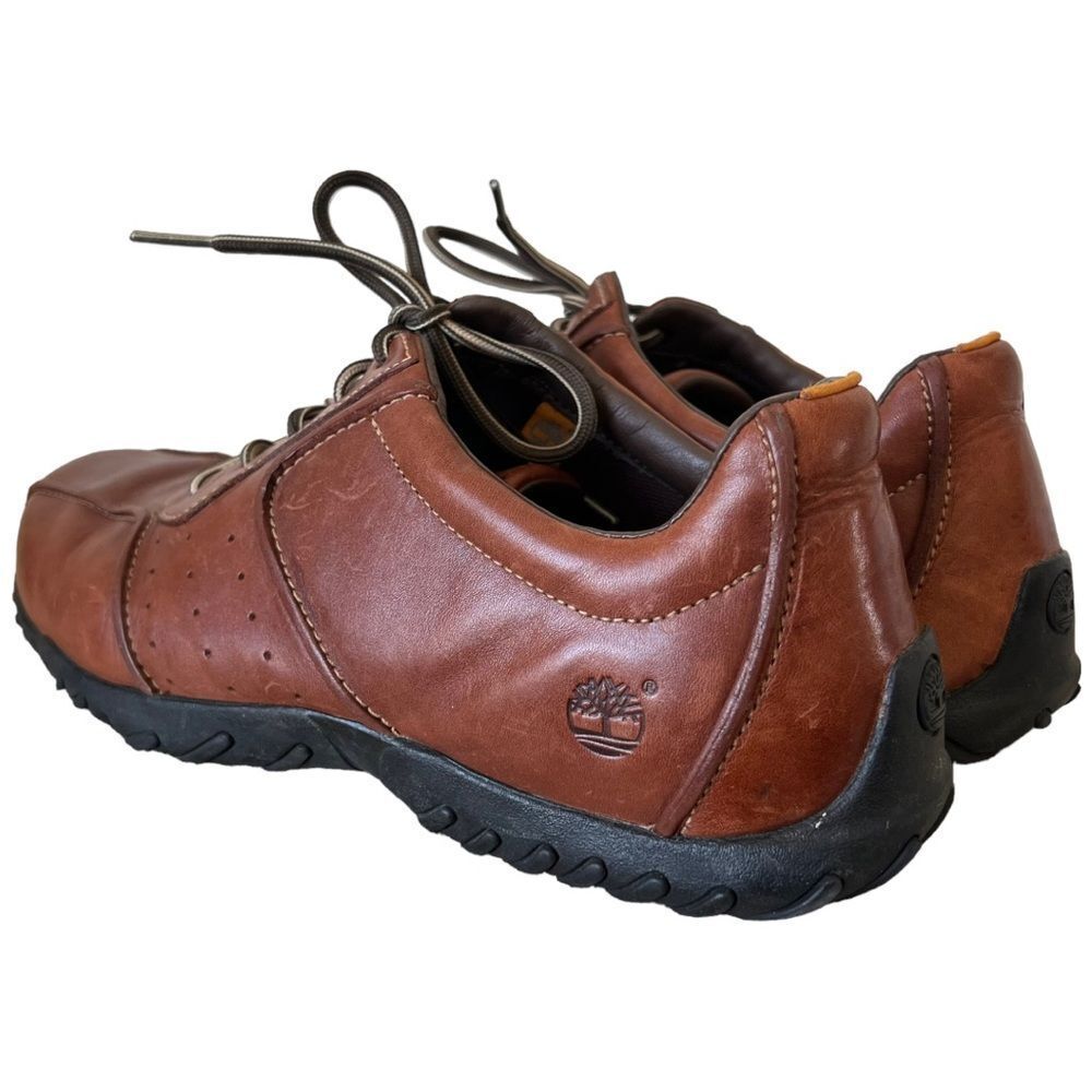 TIMBERLAND Lexington 55518 Brown Leather Lace up Men’s Shoes 11